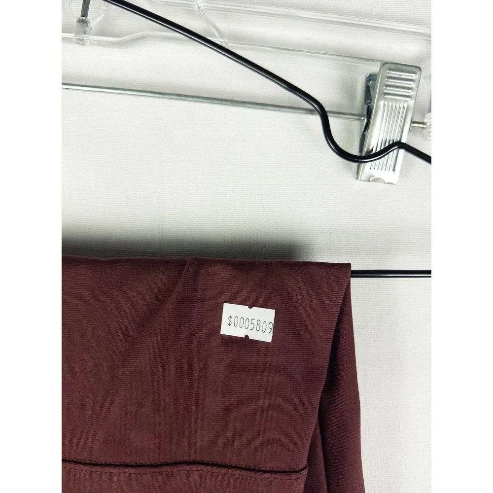 Lululemon ABC Pants Mens 32X31 Burgundy Chino Flat‎ Front Athleisure